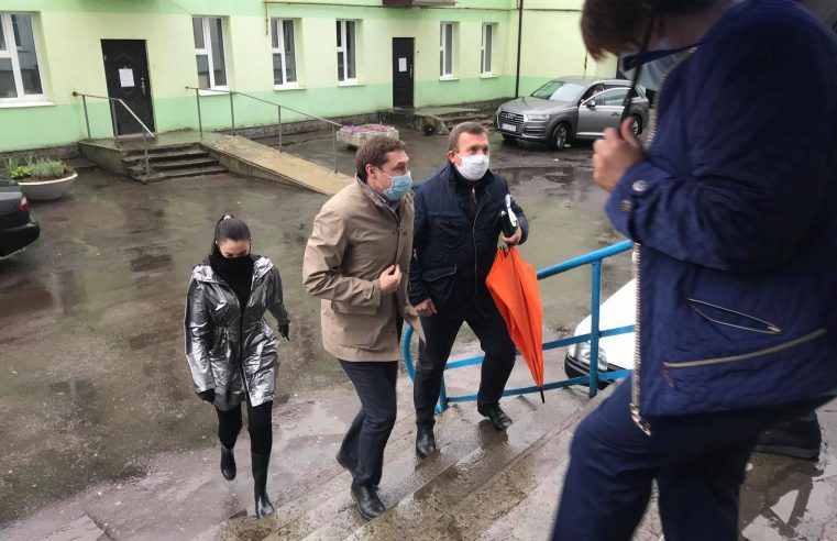 Голова ЛОДА Максим Козицький з робочим візитом у Червонограді