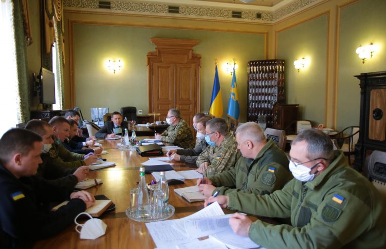 Військові силові структури області перейшли в режим роботи в НС