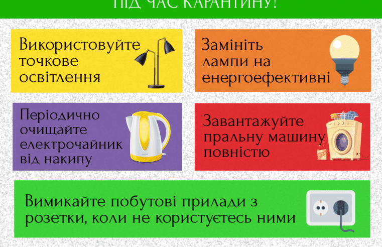 Як економити електроенергію на карантині
