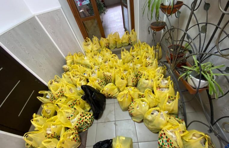 “Українська Молодь Христові” передала перші 100 пакетів для підопічних Сокальського районного територіального центру