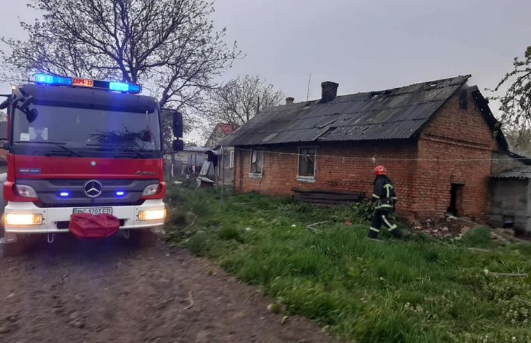 В Тартакові горіла літня кухня
