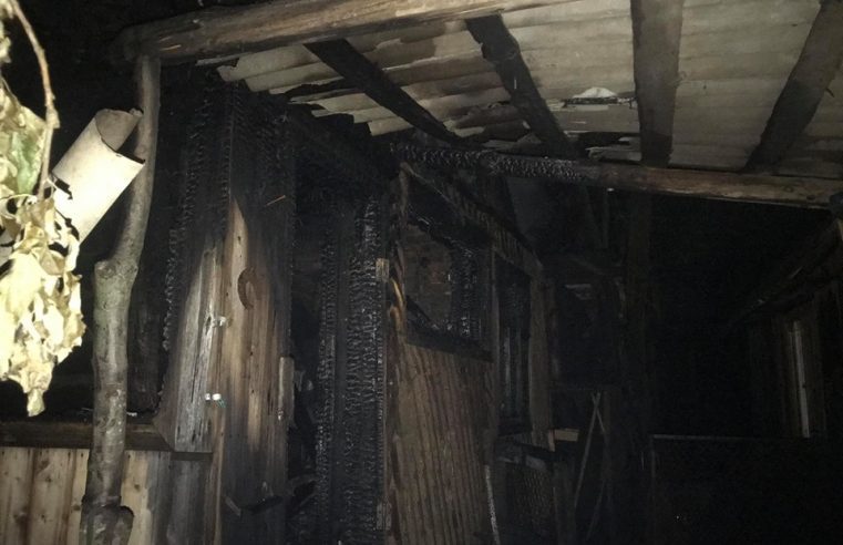 У с.Сілець в дерев’яному дачному будинку згорів чоловік