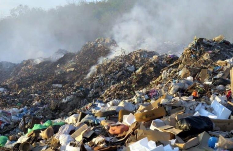 На Сокальщині горіло незаконне сміттєзвалище