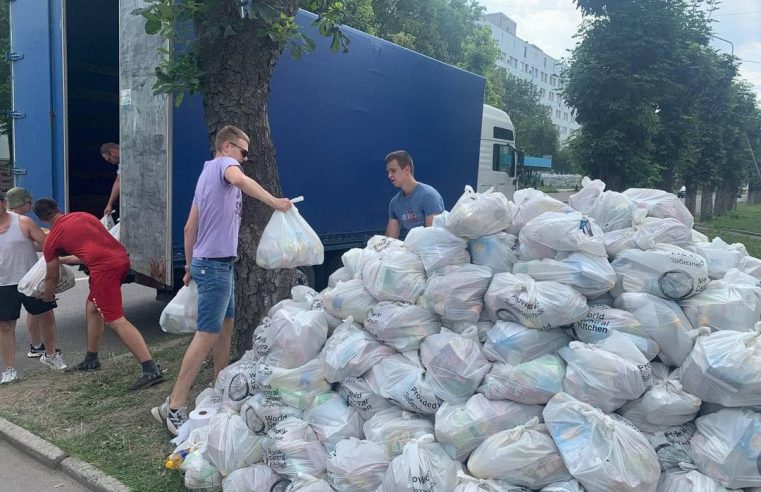 Переселенці, які мешкають у приватному секторі м.Червонограда можуть отримати продуктові набори у Гуманітарному штабі
