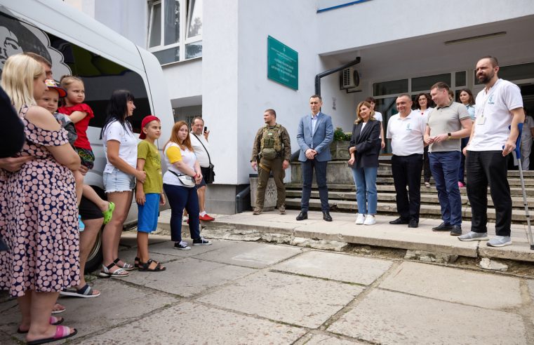 Олена Зеленська та Віктор Ляшко відвідали Західноукраїнський спеціалізований дитячий медичний центр