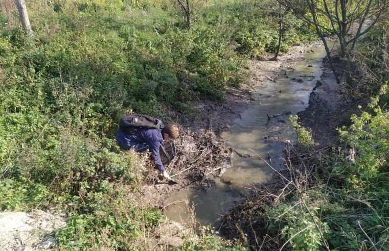 На Сокальщині Державна екологічна Інспекція виявила невідому речовину зі специфічним запахом