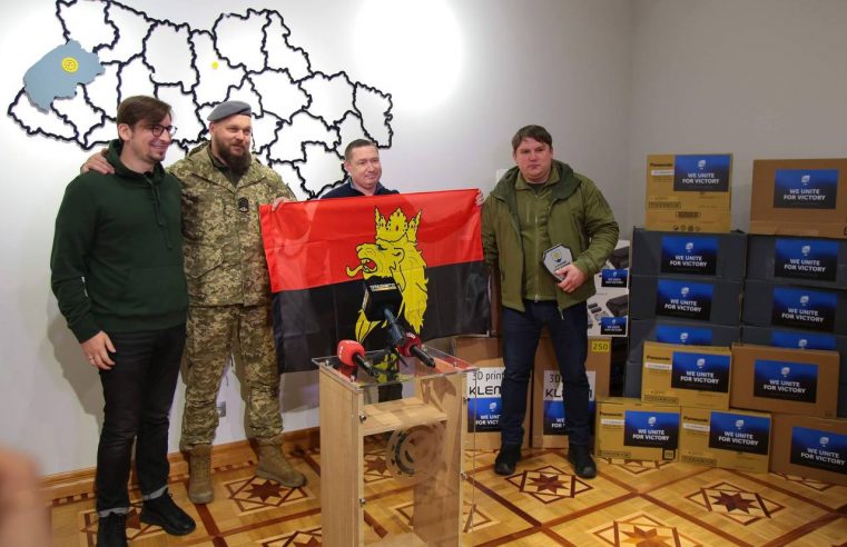 Воїни 24 ОМБр імені короля Данила отримали старлінки та іншу техніку
